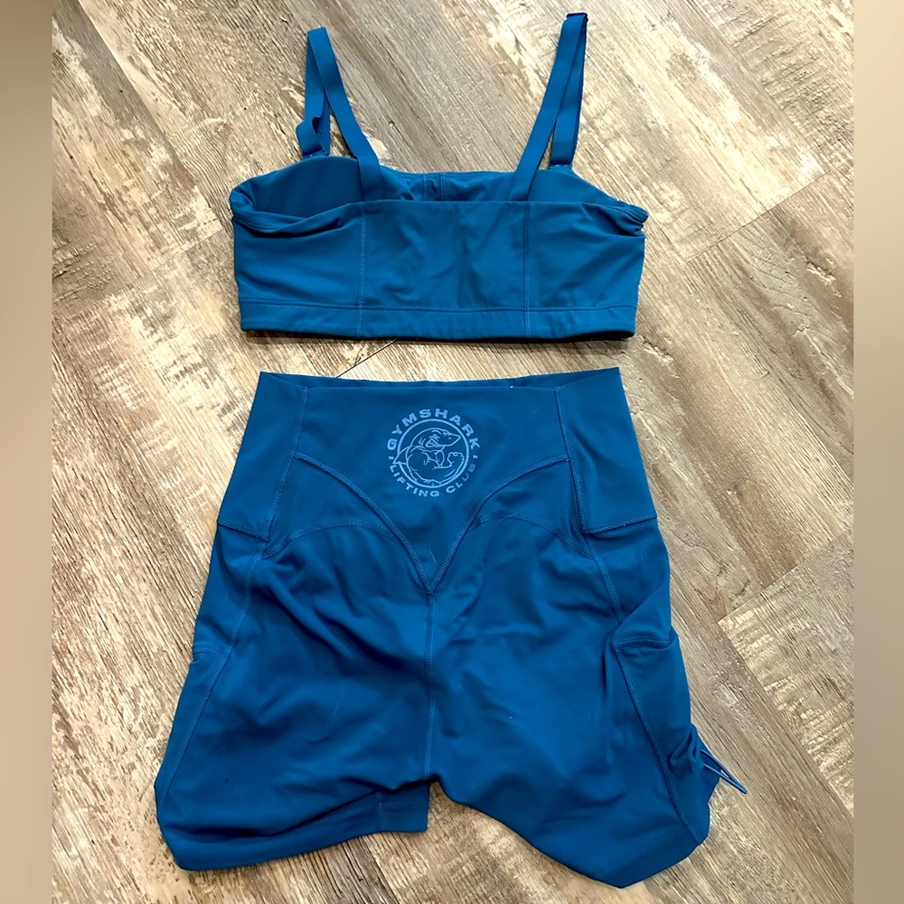 Gymshark Blue Athletic Shorts